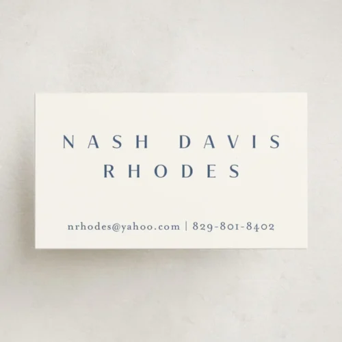 Basically Chic Business Cards