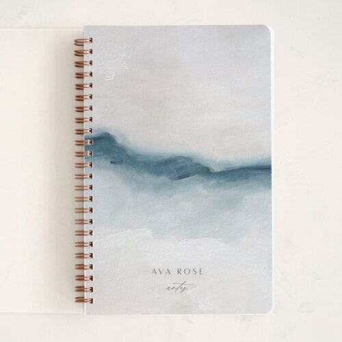 Waves Notebook – Blank Pages