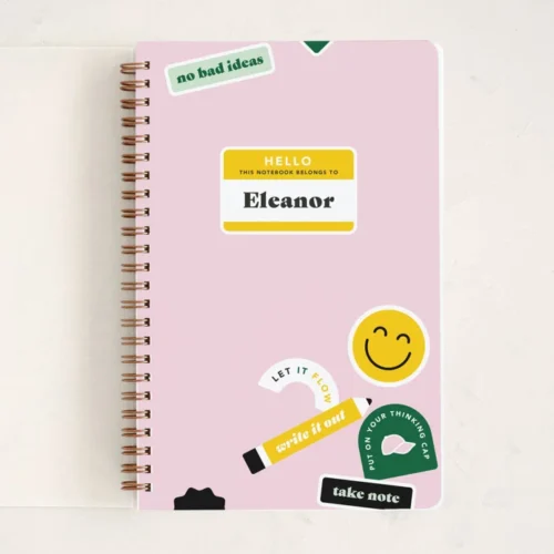 Baby Pink Sticker Weekly Planner