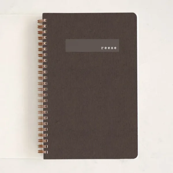 P3 Coffee Lined Journal